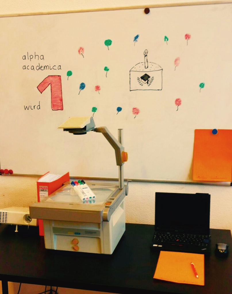 Die "Party" fiel in kleinem Rahmen aus - es herrscht hohe Auslastung. Eine Geburtstagsfeier wird nachgeholt - versprochen!